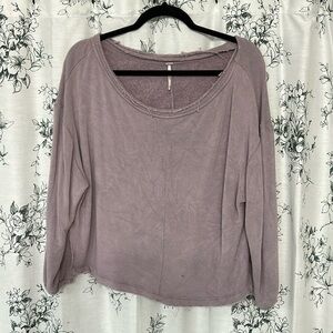Free people crop sweater